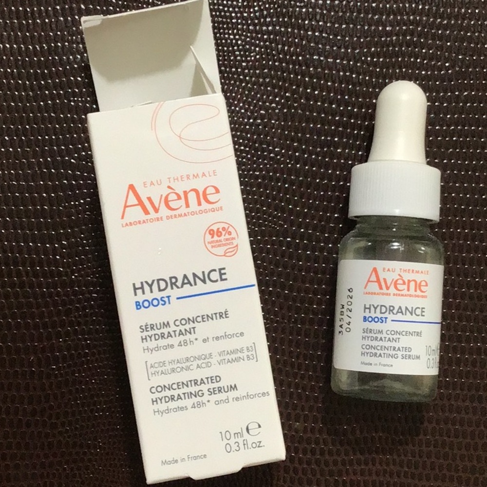 Avene Hydrance Boost Concentrated Hydrating Serum 0.3oz/10ml Mini Travel Size